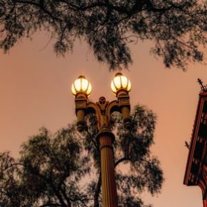 Lamp Post On Main St - Downtown Los Angeles