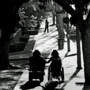 Wheelchair Girls - Men and Women of Los Angeles