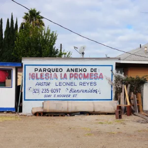 Empty Parking Lot - Churches